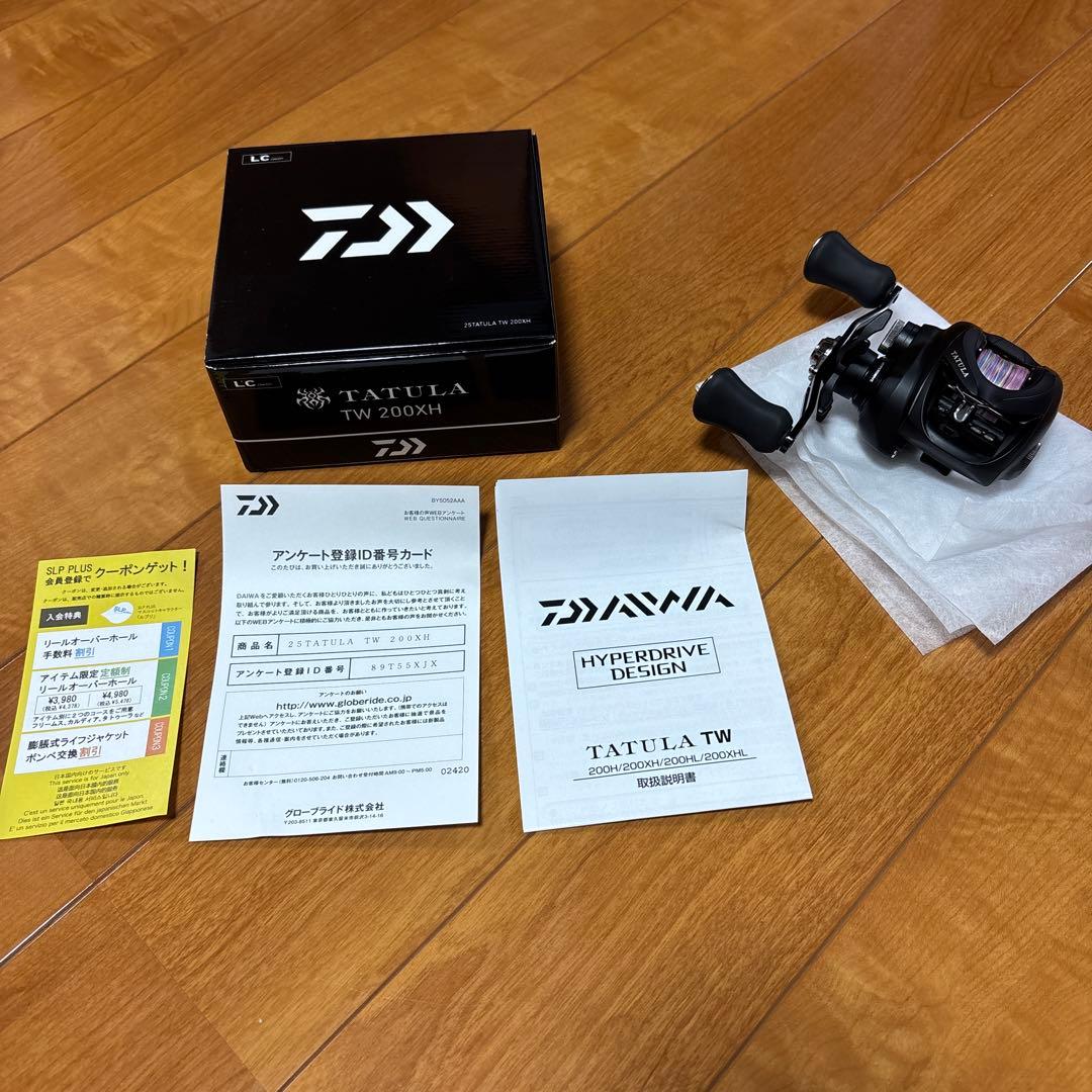 25タトゥーラtw200xh美品中古品！