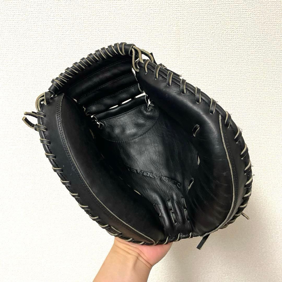 465 ミツワタイガー レボルタイガー 極美品 軟式 キャッチャーミット