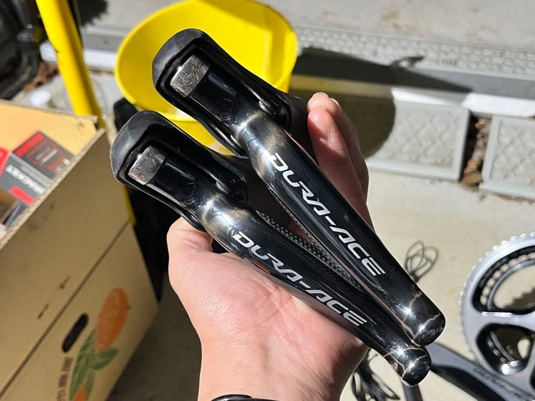 美品 デュラエース Di2 フルセット 両足パワーメーター付属