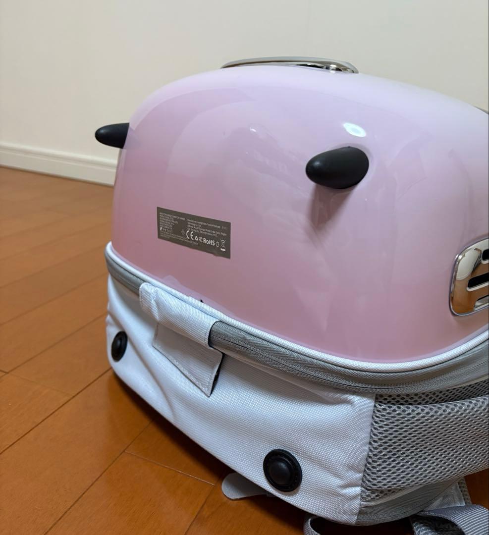 PETKIT キャリーバッグ　ピンク　リュック　猫用　ペット用