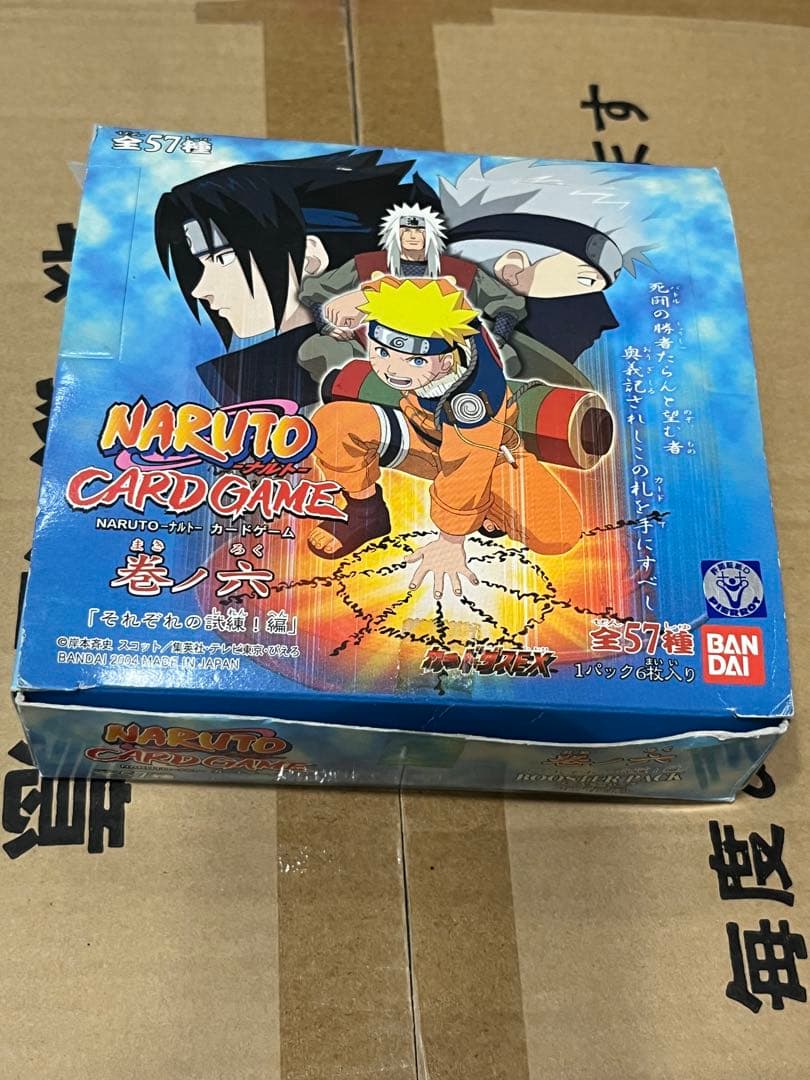 ナルト カードゲーム 新品未開封 box 巻ノ六 30パック入