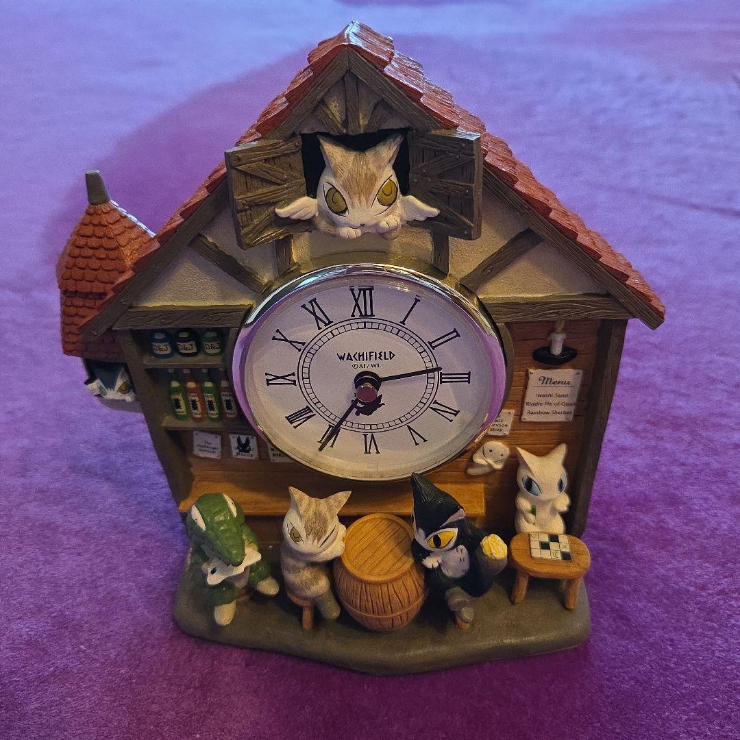 わちふぃーるど　ハビー酒場の置き掛け時計