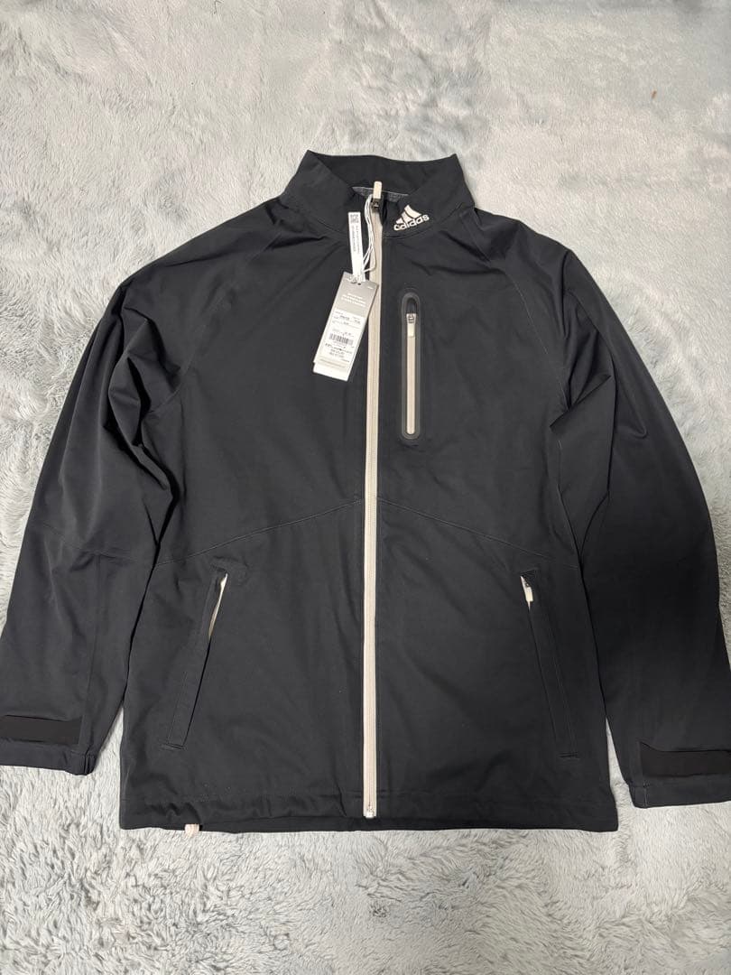 adidas ゴルフメンズジャケット 黒