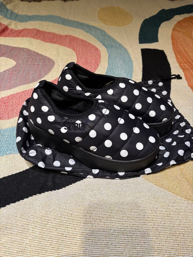 SUBU VAMP PLATFORM ドット 0 水玉 厚底