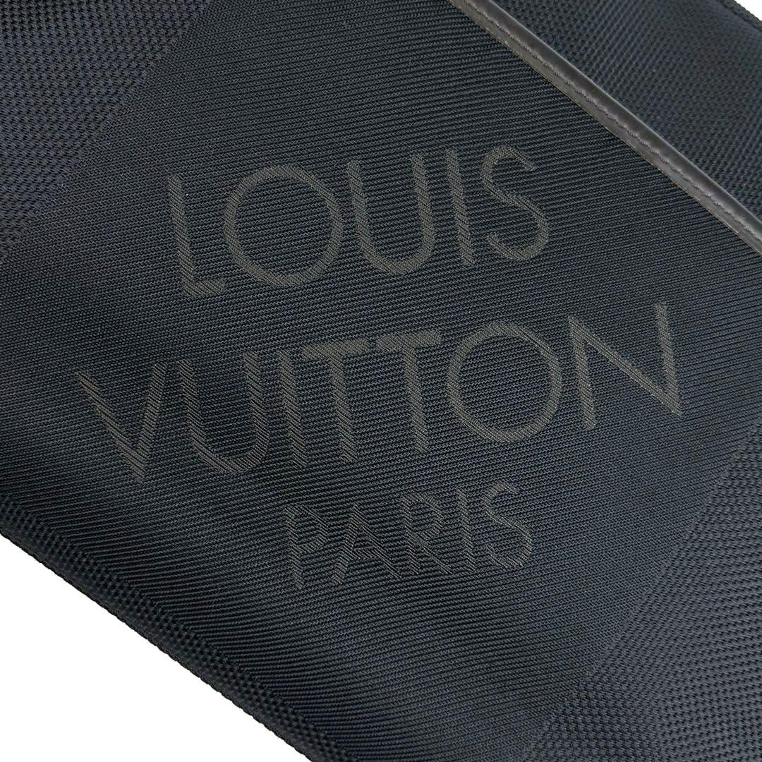 美品 ルイヴィトン ダミエ ジェアン ヤック Ｍ93082 ビジネスバッグ 黒