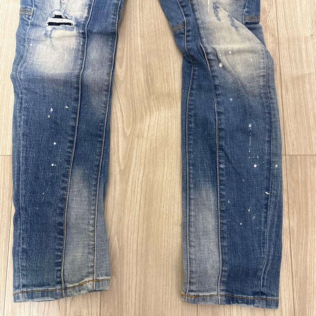 DSQUARED 2 デニムダメージジーンズ(レッドタグ付)