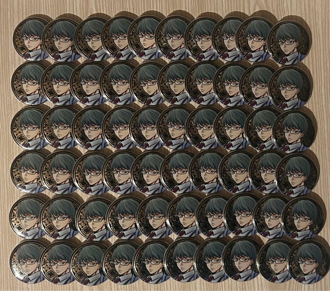 黒子のバスケ　原画展　アルティメタル缶バッジ　緑間真太郎　まとめ売り