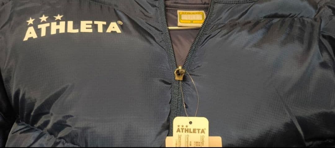 新品　人気　アスレタ　中綿ウォームジャケット　サイズM