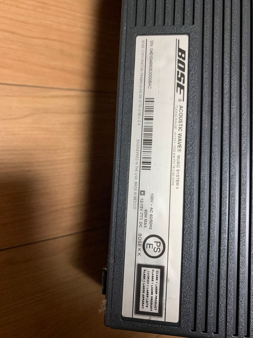 ラジオ・コンポ BOSE system AWRCCB,II,Bose companion 3