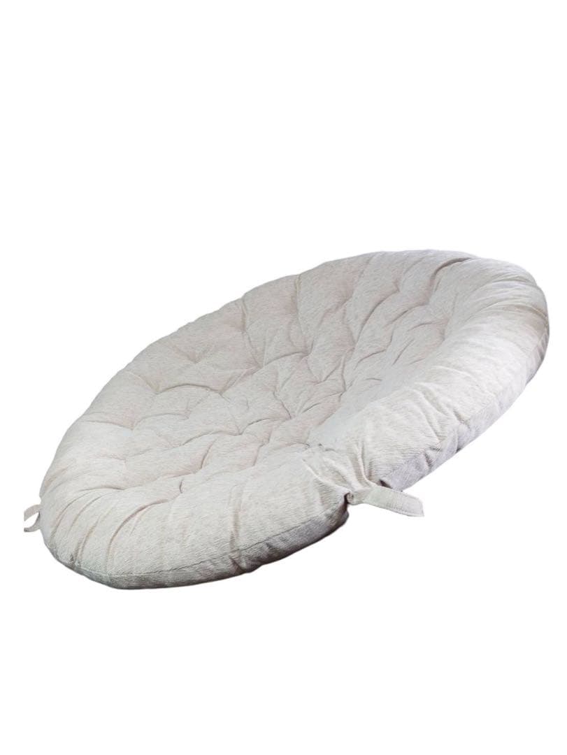 ニトリ　パパサンチェア　ソファ　ベージュ×ダークブラウン