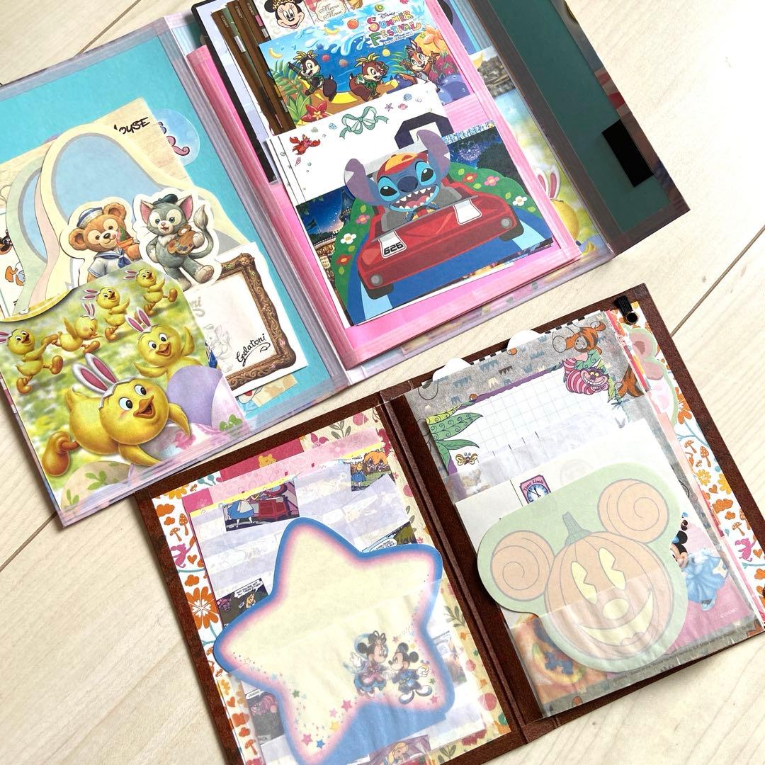 紙モノ コラージュ素材 大量 おすそ分けファイル まとめ売りサンリオ ディズニー