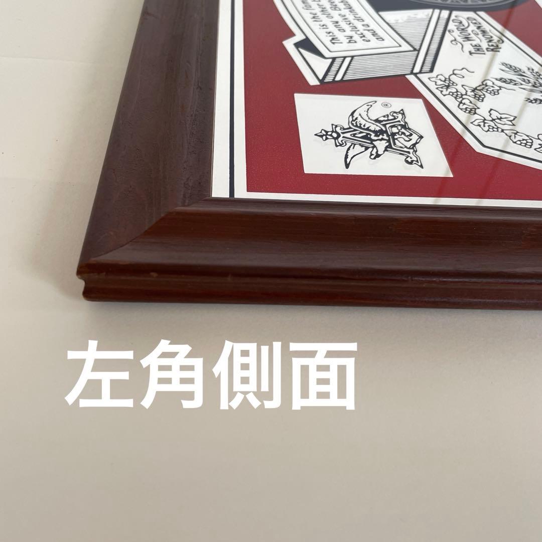 バドワイザー　パブミラー　アンティーク　 レトロ　希少　ビンテージ