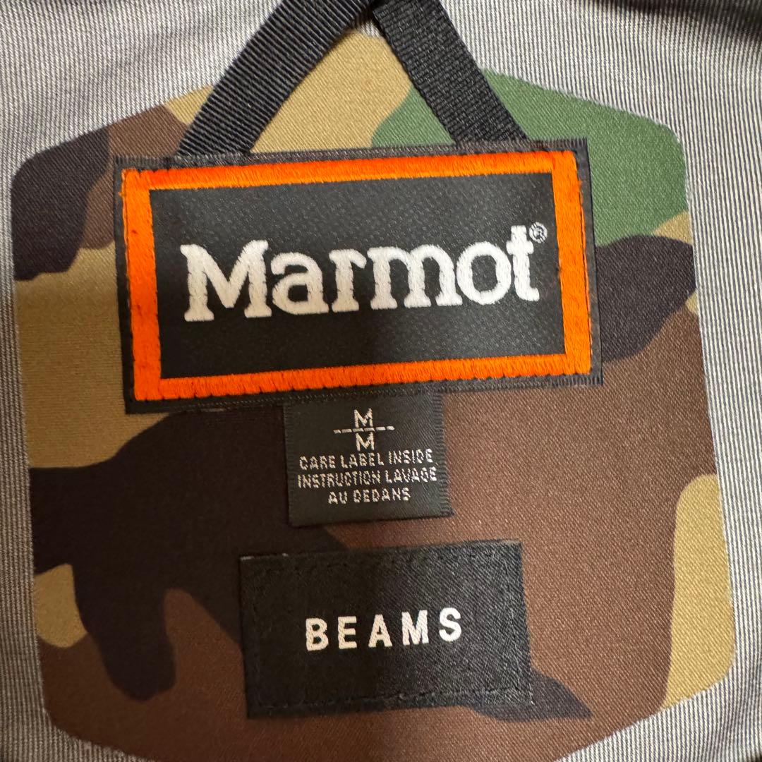 marmot beams 別注 GORE-TEX シェルジャケット M カモ柄