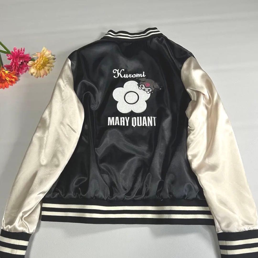 超美品 MARY QUANT Kuromi コラボスカジャン Mサイズ サンリオ