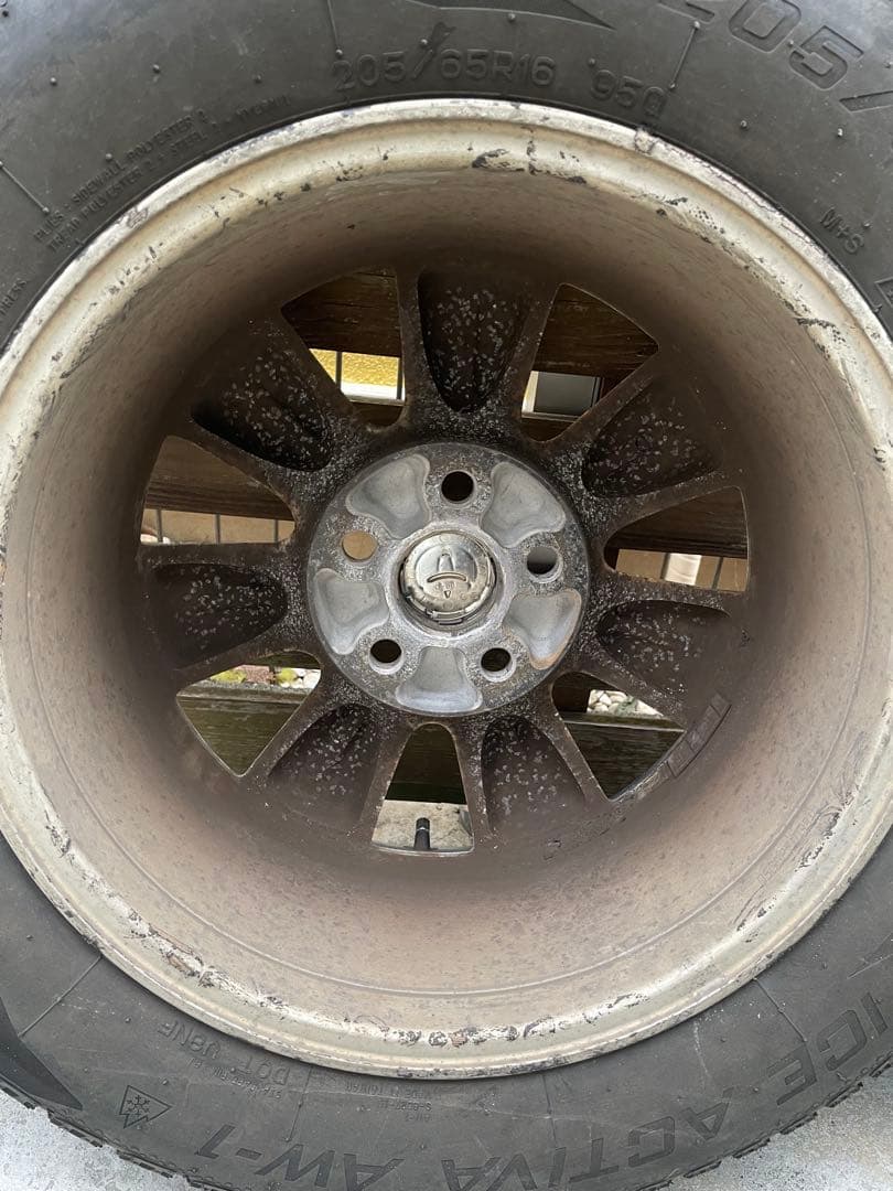 配送のみ☆ アルファード10純正ホイール16インチ　タイヤ付き　4本