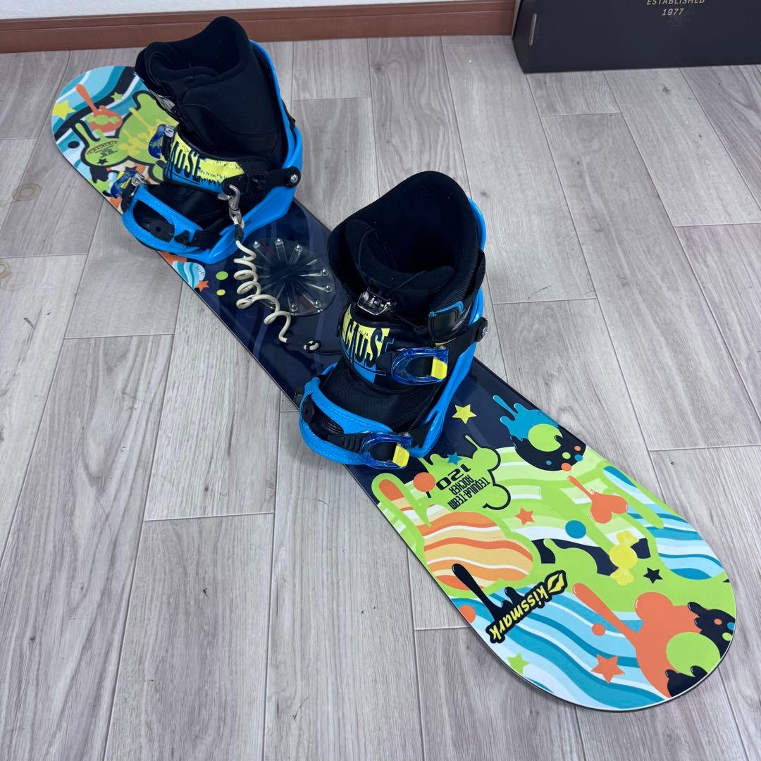 kissmark ジュニアスノーボードセット 120cm