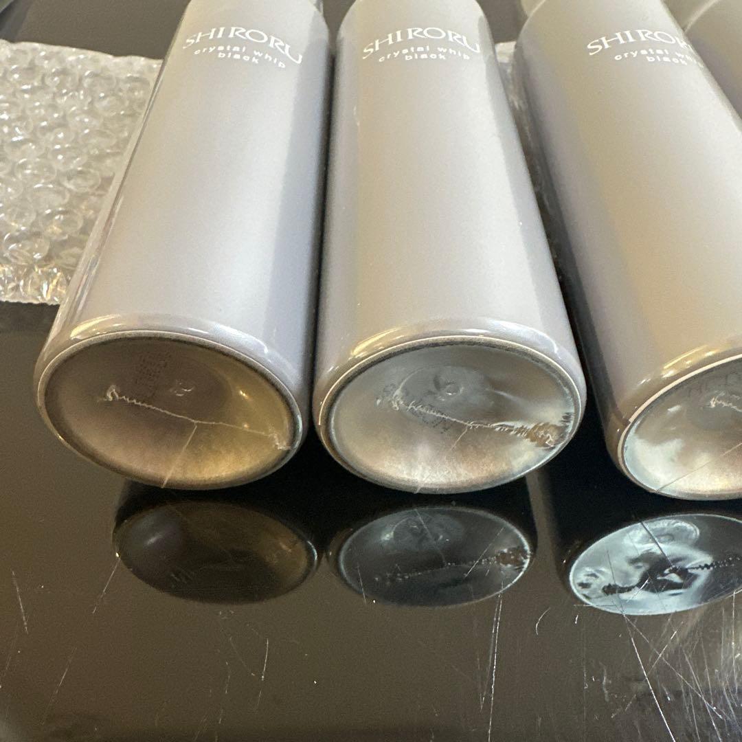 SIRORU クリスタルホイップ ブラック5本まとめ！