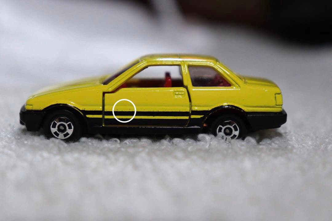 日本製　トミカ　トヨタ　スプリンター　トレノNO.67 箱無し