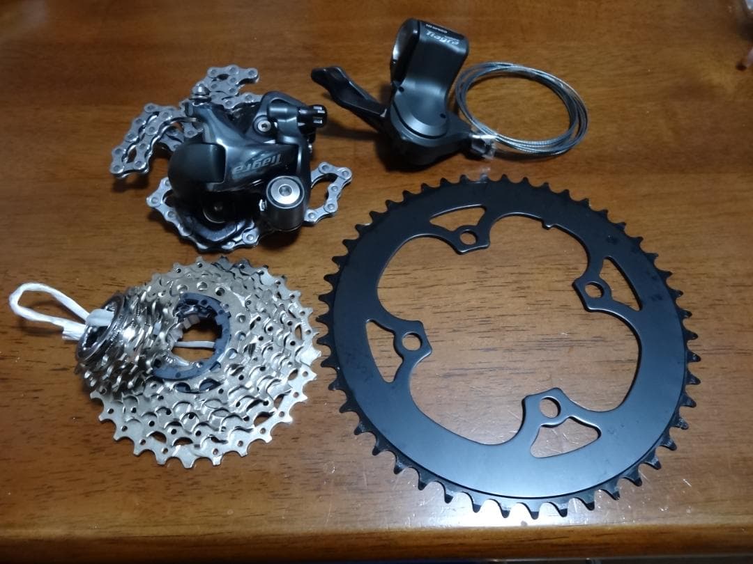 BesV　PS1　10速コンポセット（新品、取り外し品）