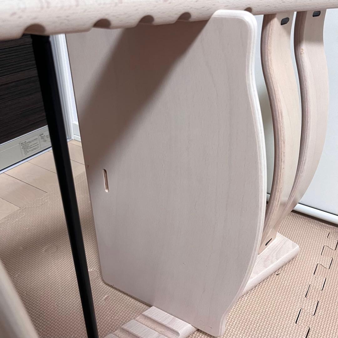 【新型】シリアル5　ストッケ トリップトラップホワイトウォッシュ