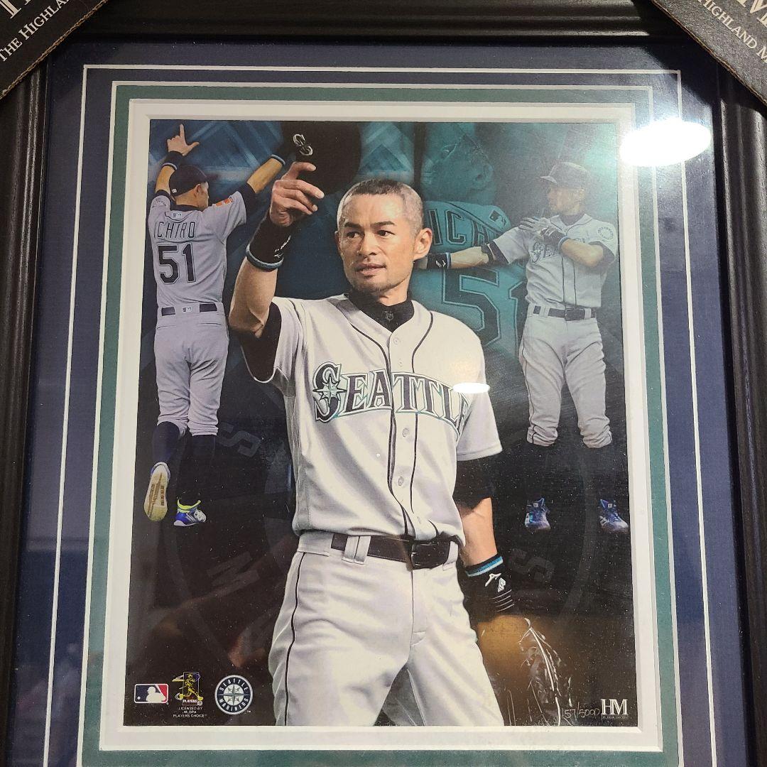 イチロー 引退記念アートフレーム　世界で200個限定品