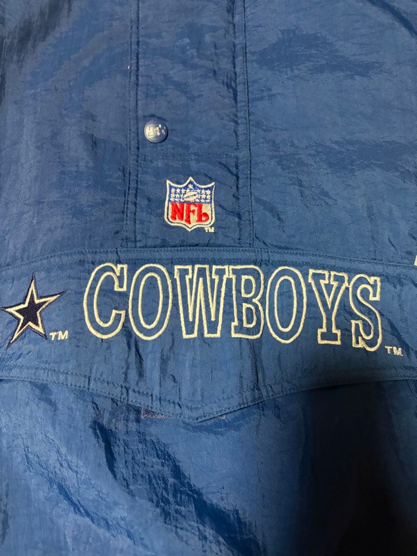 STARTER COWBOYS NFLナイロンジャケット 90s 中綿
