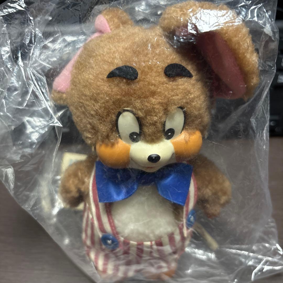 トムとジェリーオルゴール　増田屋　ソフビ人形　ぬいぐるみ　レトロ