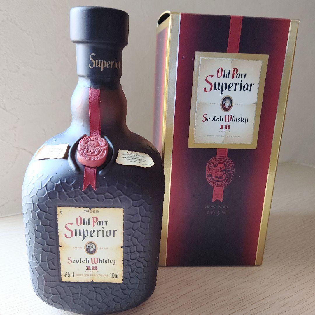 Old Parr Superior 18年 スコッチウイスキー 750ml