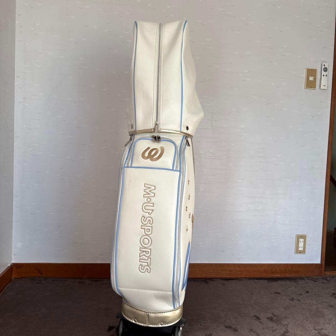 M.U.SPORTS クマ刺繍 キャディバッグ