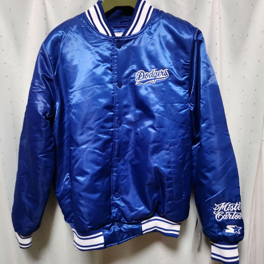 残り1点 新品Dodgers Mister.cartoon スタジャン Sサイズ
