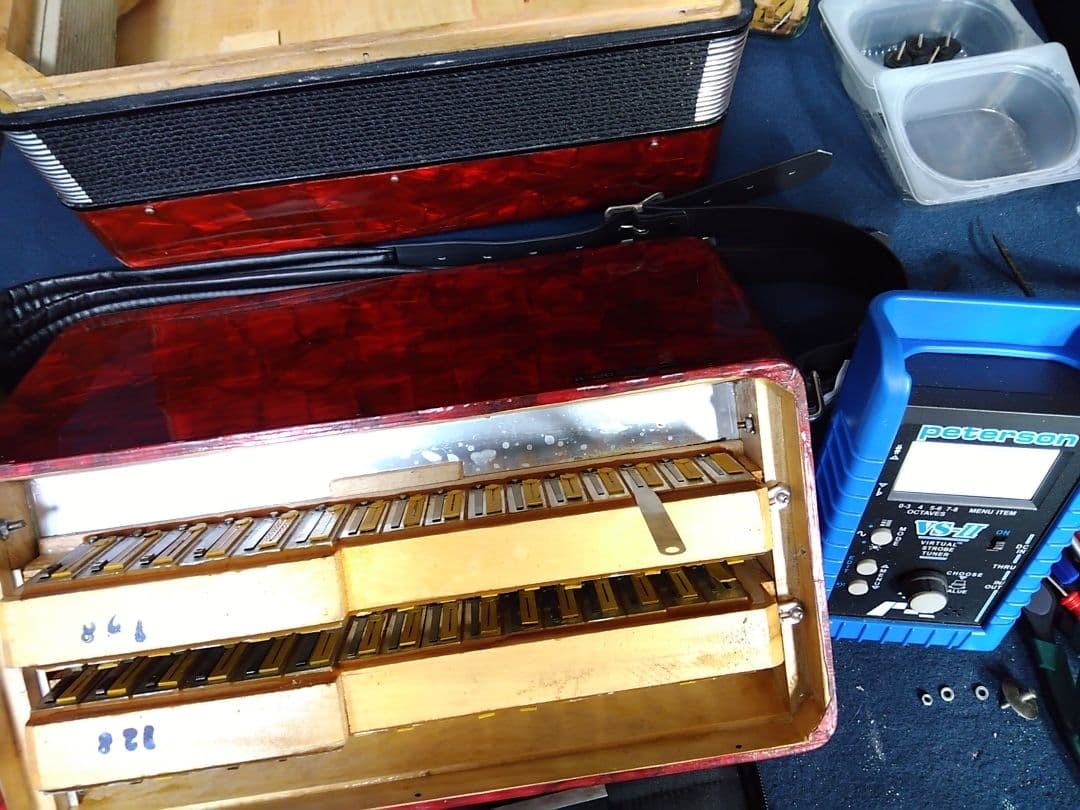 【音重視向け】Yamahaバスアコーディオン B-32C 32鍵 （簡易調律済）