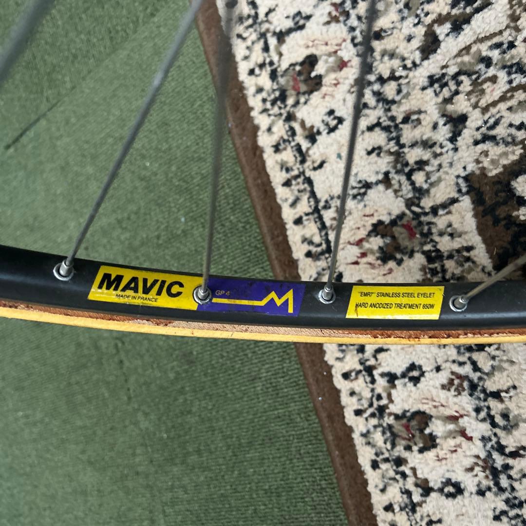 ピスト手組ホイール 100/110エンド