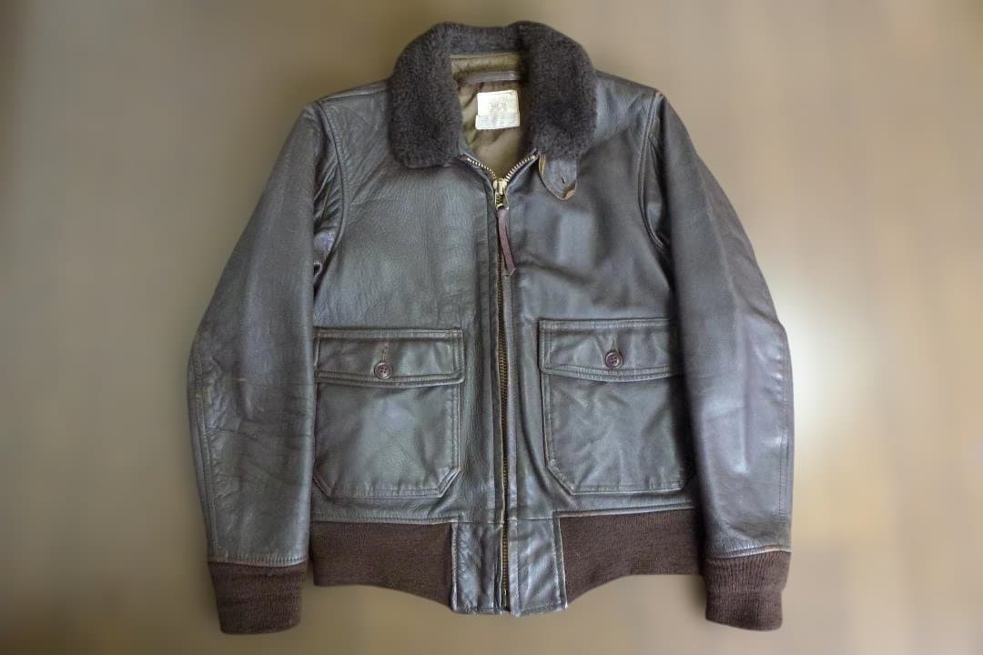 米軍実物Ｇ-1サイズ36 USN米海軍USMC海兵隊フライトジャケット M422