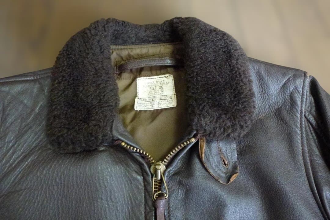 米軍実物Ｇ-1サイズ36 USN米海軍USMC海兵隊フライトジャケット M422