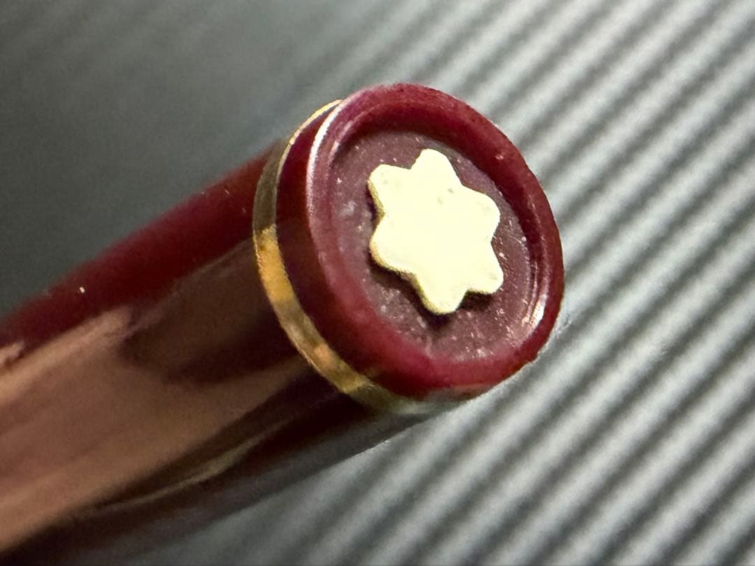 美品 モンブラン No.121 ボルドー F 細字 万年筆