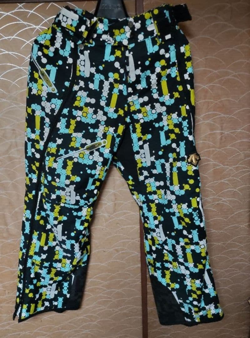 程度良好美良品 DESCENT デサント メイトモデル フルオープンパンツ