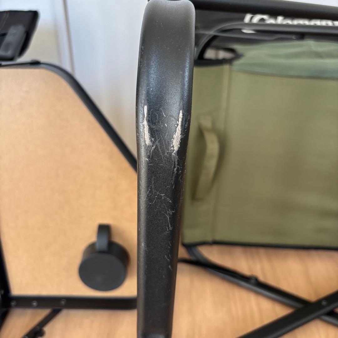 コールマン(Coleman) チェア サイドテーブル付デッキチェア 折り畳み