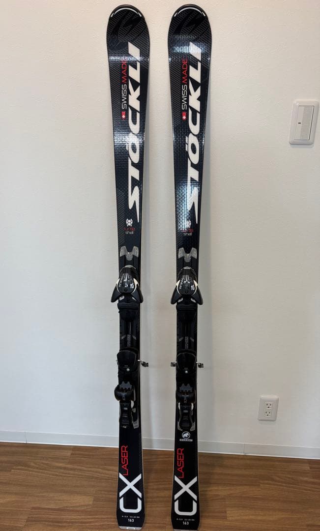 STÖCKLI LaserCX163、サロモンMC12 Titaniumセット
