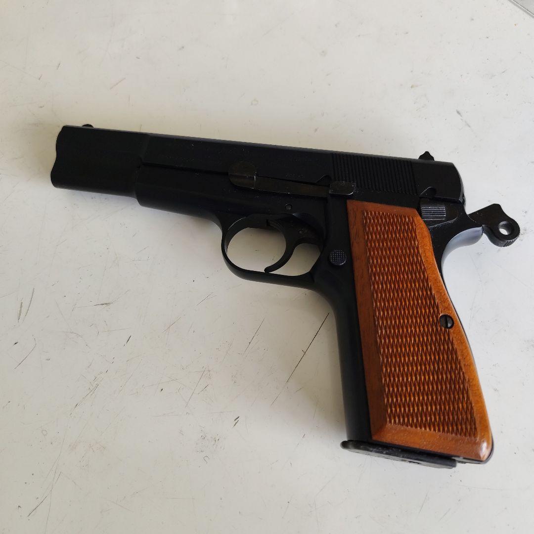 タナカ ブローニングハイパワー M1935 レストア品 レザーホルスターセット