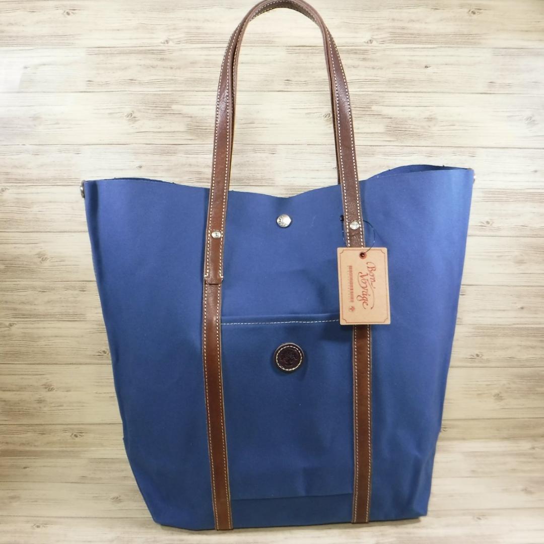 木の庄帆布 定価16280円 栃木レザー&帆布 トートバッグ 大容量 ゴルフOK