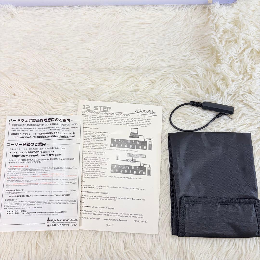 Keith McMillen 12 STEP MIDI フットコントロ