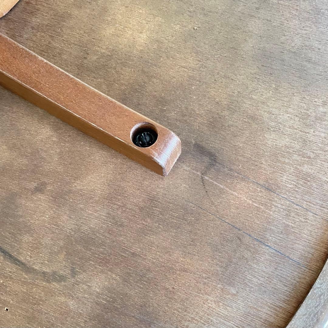 HR221 【希少ビンテージ】maruni 美しい螺旋柱　カービング　テーブル