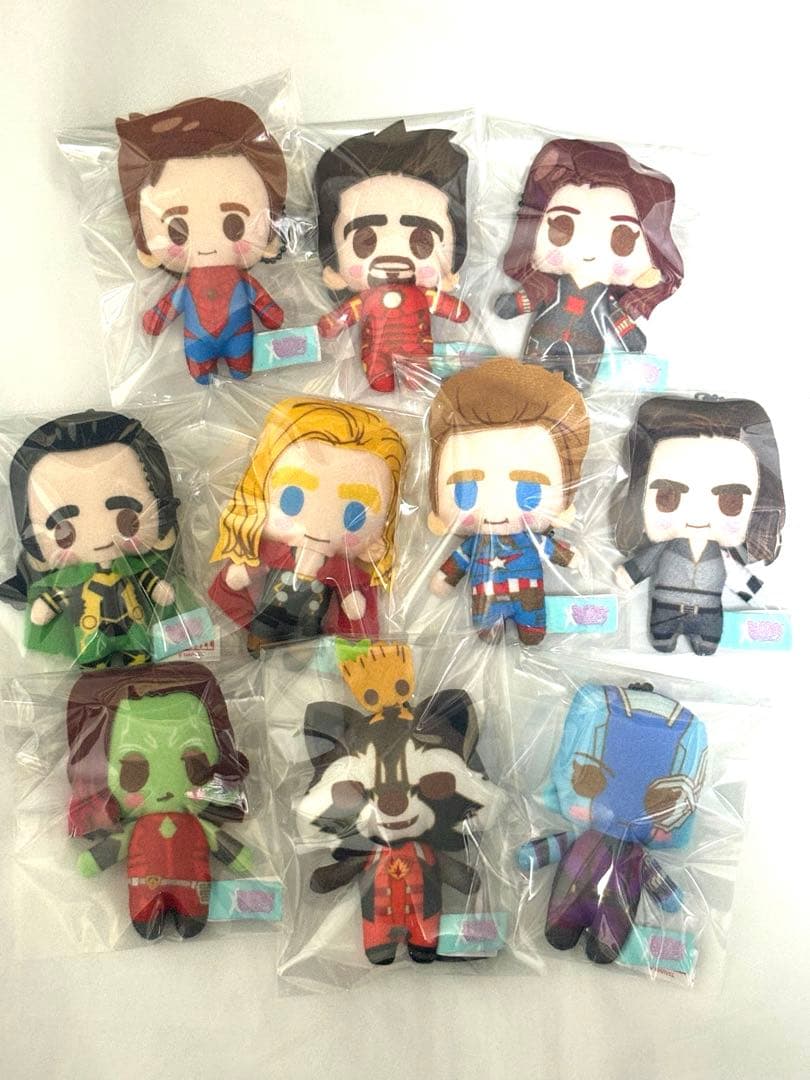 マーベル　クロスバディーズ　ぬいぐるみ　全種類 コンプリートセット