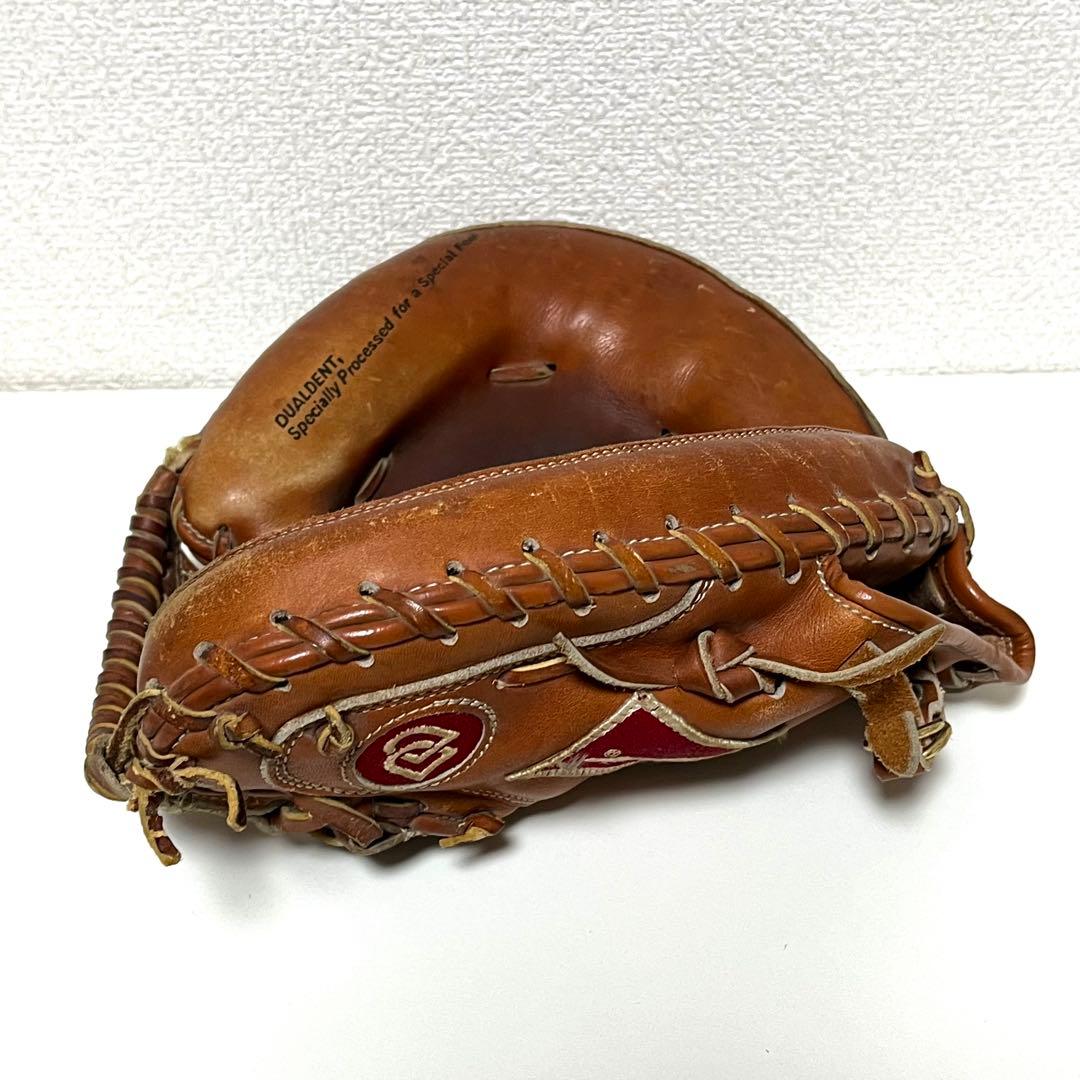 美津和タイガー 硬式用 キャッチャーミット レザー