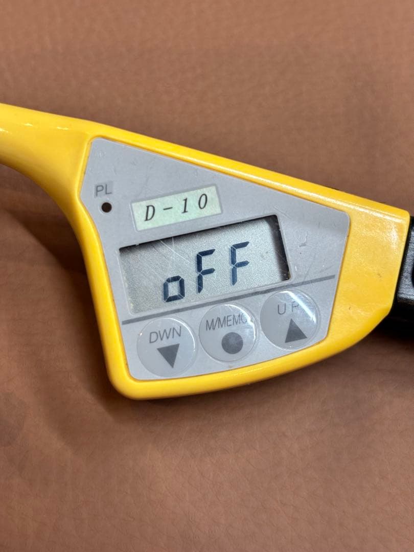 超美品　LENZ 【D-10】レンツデジタルアイロン 5角 10㎜　理容アイロン