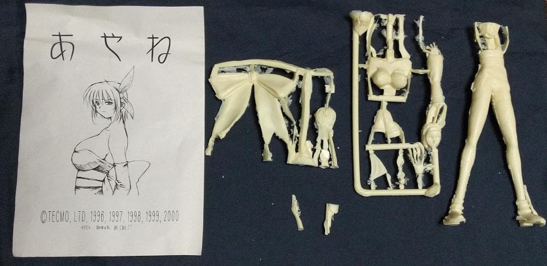 皇龍亭 dead or alive あやね ガレージキット レジンキャストキット