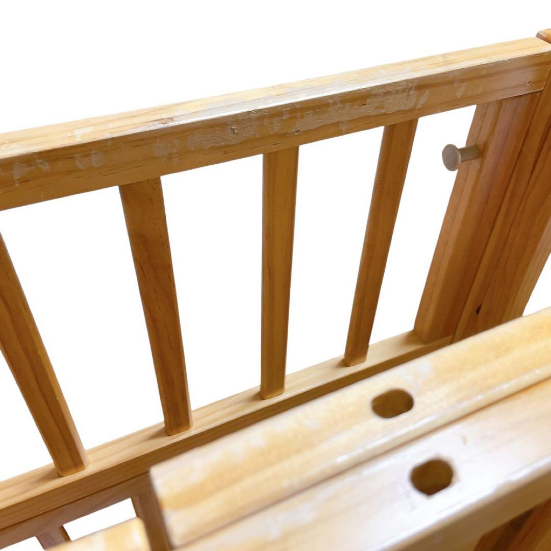 【ハル】　大和屋　パタンII 　折りたたみ　ミニ　ベビーベッド ナチュラル