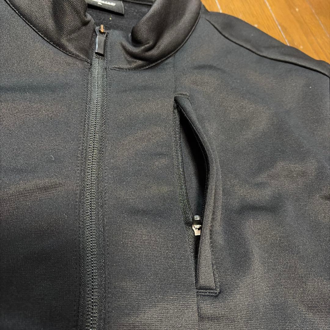 【中古美品】TITLEIST 裏起毛ハーフジップブルゾン ブラック系 3L