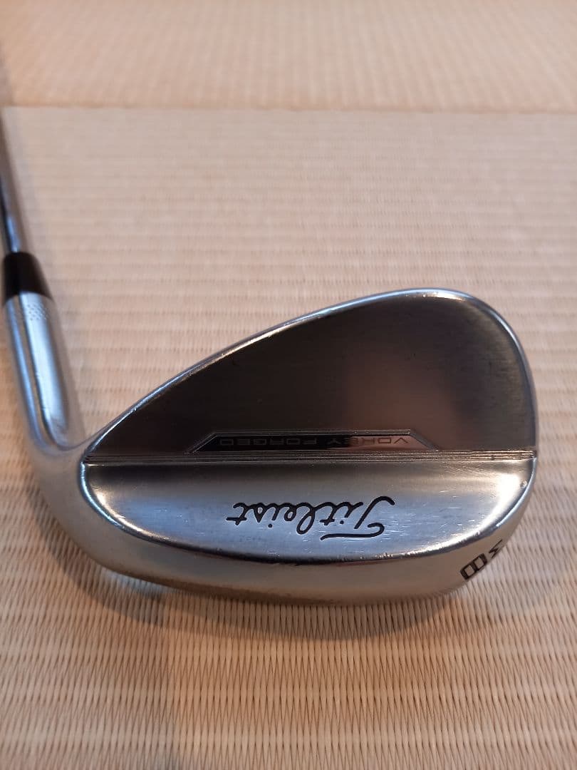 2023タイトリストボーケイフォージド５８度M、シャフトモーダスウェッジ125