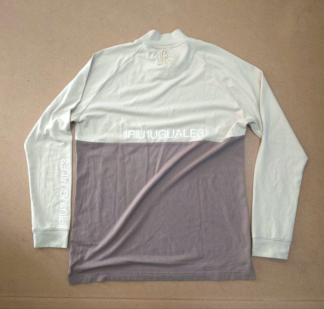 1PIU1UGUALE3 GOLF ロングスリーブ モックネック IV